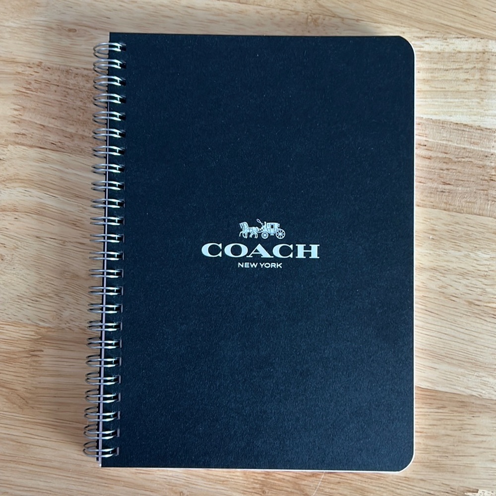 Coach Spiral Notebook Insert